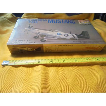 1st Edition Hasegawa MUSTANG P-51D Model Kit! Sealed & Mint! $30.00 Shipped!!