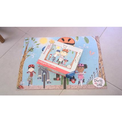 CHARLIE AND LOLA Really Giant Floor Puzzle Jigsaw (60 Large Pieces) 2008