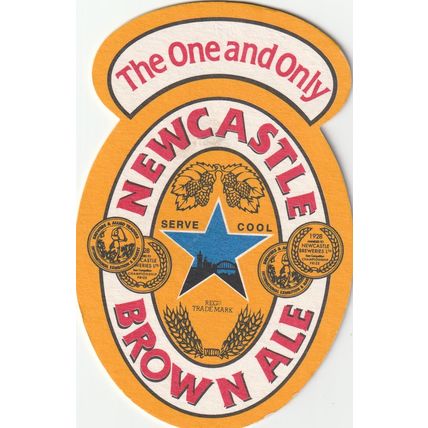 BEER MAT - NEWCASTLE BREWERIES - NEWCASTLE BROWN ALE - (Cat No 180) - (1994)