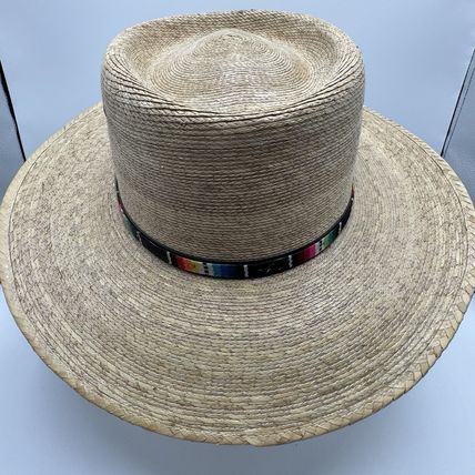 Elegante De Lujo Straw Hat Size 7 3/8 Mexico 59 Unisex Great Cond