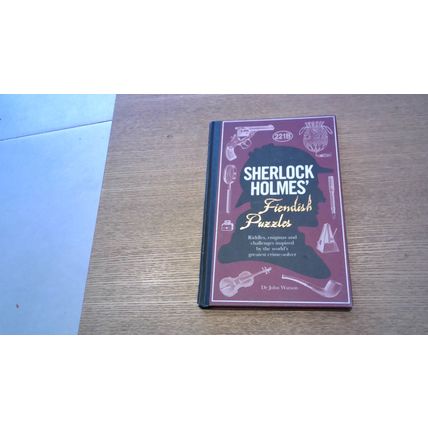 Sherlock Holmes Fiendish Puzzles (Hardback) 2016 Carlton Books (AS-NEW)