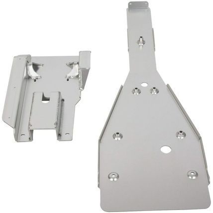 Glide & Swing Arm Skid Plate Gaurd Combo Full Chassis for YAMAHA RAPTOR 700 700R
