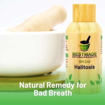 BM249 Halitosis, Natural Remedy for Bad Breath - Helps Improve Oral Health, Redu