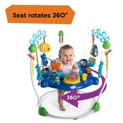 Baby Einstein Neptune'S Ocean Discovery Activity Jumper, Ages 6 Months +, Max We