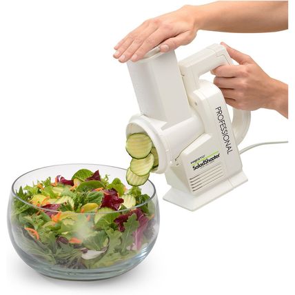 Presto 02970 Professional Saladshooter Electric Slicer/Shredder, Black,1 Count
