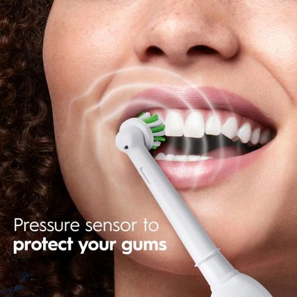 Oral-B Pro 1000 Crossaction Electric Toothbrush, Green