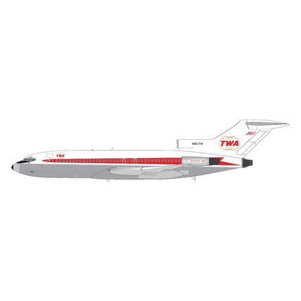 B727-100 TRANS WORLD AIRLINES REG: N851TW - GEMINI JETS G2TWA946 1/200 PRE ORDER