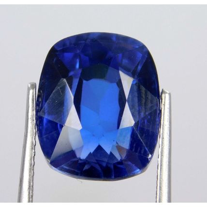 8.40 Ct Natural Blue Benitoite Cushion Arkansas Gemstone Top Quality