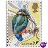 Great Britain 1980 Wild Birds 10p Common Kingfisher Unmounted Mint NHM 2 SG 1109