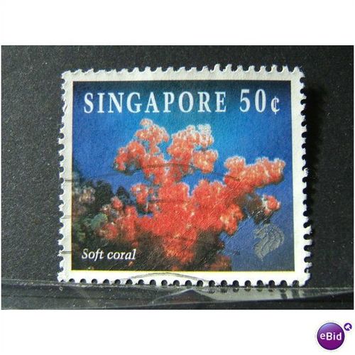 singapore SG 748 USED #1