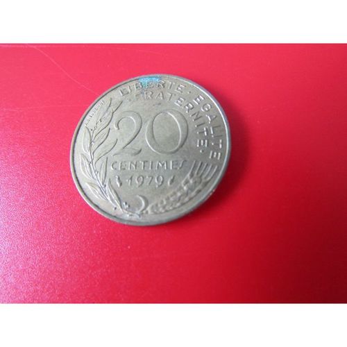 1979 FRANCE TWENTY CENTIMES FREE POST. S