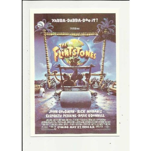 THE FLINTSTONES Halle Berry Poster Art Postcard (a)