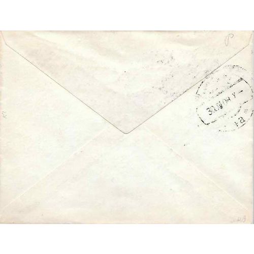 Monterrat Postal Env. to Austria 1908