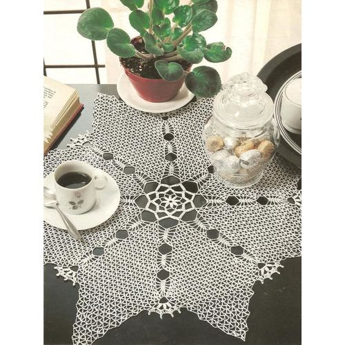 Crochet Doily Pattern Octo Star