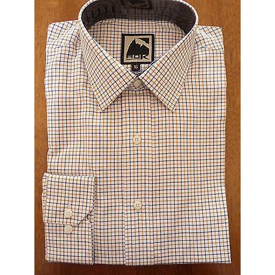 Equestrian Womens 'Harrier' L/S Small Check Shirt by ROK SIZE 20 BRAND NEW