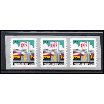 3208Av 25c Diner Very Fine MNH PNC 11111/3 SQ PA3934