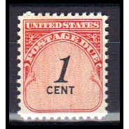 J89 1c Postage Due Very Fine MNH Dry Gum KA0107