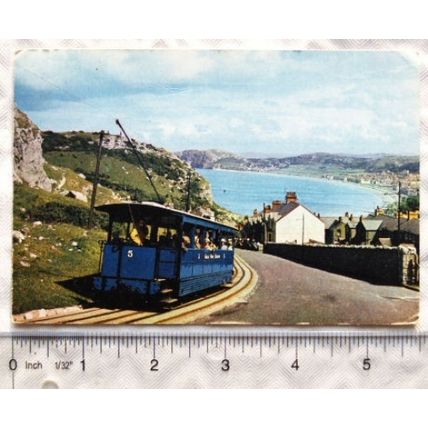 1960s postcard Great Orme Railway, Llandudno
