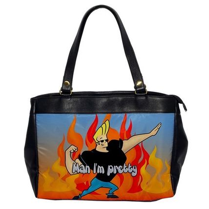Johnny Bravo Large Handbag [39202986]