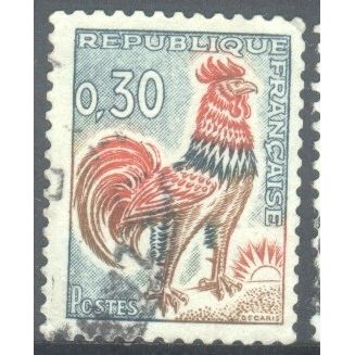 France 1965 - 0.30f - The Gallic Cock - used 8