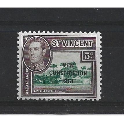 St Vincent.SG186 5c Victoria Park,Kingstown.Mounted Mint.Jun24a