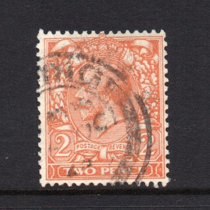 George V - 1924-26 - 2d Orange (sg421) Used #2