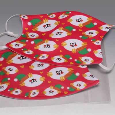 ADJUSTABLE Meowy Christmas Face Mask[ ]
