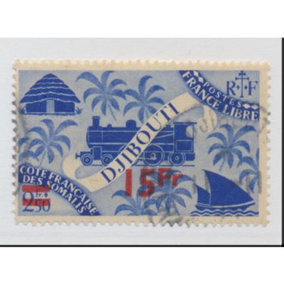 Somali Coast Stamp Scott #247, Used