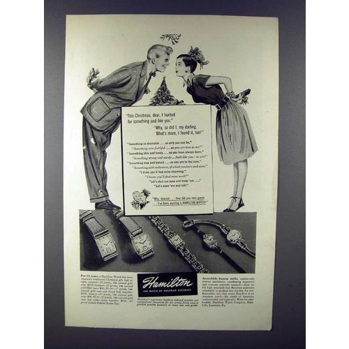 1946 Hamilton Gordon, Norman, FL-10, Jessica Watch Ad