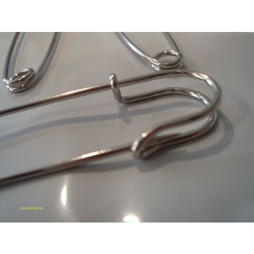 6 pieces 3" Extra Large Safety Pins Sewing Shop Hobbies Display Keys Fabric New