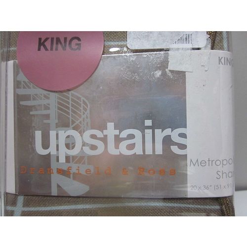 Upstairs Dransfield & Ross Metropole King Sham 20 x 36