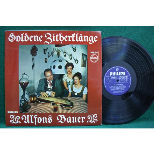 Alfons Bauer, Zither - Goldene Zitherklange - 840 424 PY - NM
