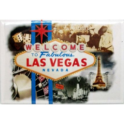 Welcome to Fabulous Las Vegas Nevada Fridge Magnet