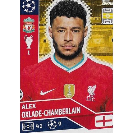 Topps UEFA Champions League 2020/21 Stickers: LIV14 - Oxlade-Chamberlain