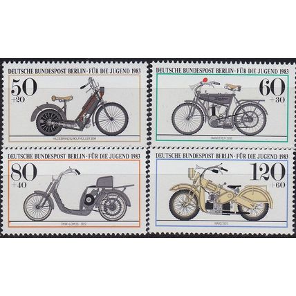 GERMANY BERLIN [1983] MiNr 0694-97 ( **/mnh ) Verkehr