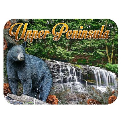 Upper Peninsula Michigan Fridge Magnet