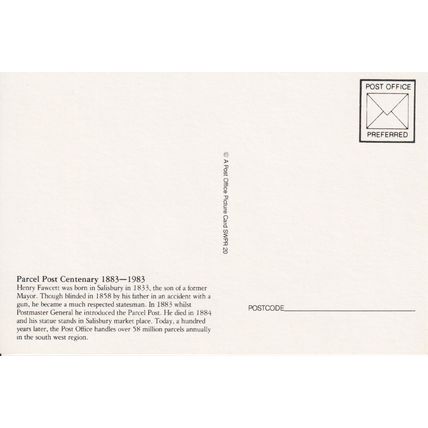 GB Postcard 1983 - Parcel Post Centenary