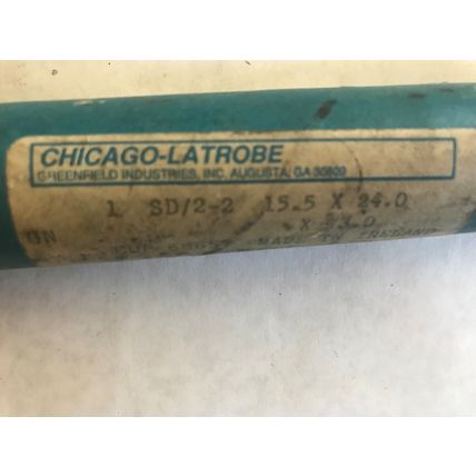 NEW CHICAGO-LATROBE EDP 68657 HSS STEP DRILL 1 SD/2-2 15.5X24X43,EJ