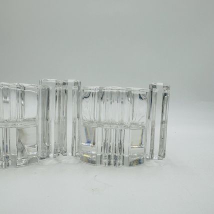 Vintage Set of 2 Lenox Fine Crystal Votive or Candle Stick/Tapper Holders