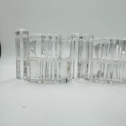 Vintage Set of 2 Lenox Fine Crystal Votive or Candle Stick/Tapper Holders