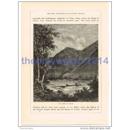 Les Dames de Meuse, France, Book Illustration (Print), 1880