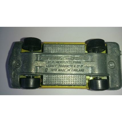 Matchbox - No6 Mercedes SL Convertible