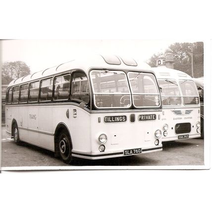Black & White Photograph of Tillings Transport (BTC) Ltd. - SLA 760