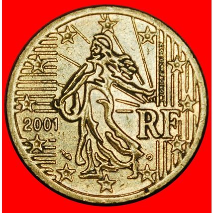 Ⰶ ERROR 1999-2006: FRANCE★50 CENTS 2002 NORDIC GOLD 2 COINS★LOW START★NO RESERVE