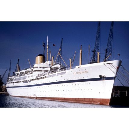 SL0921 - Bibby Line Liner - Oxfordshire - photograph 6x4