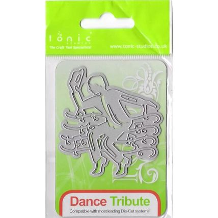 Tonic Studios. Dance Tribute Die. Die Cutting Cardmaking Scrapbooking Crafts