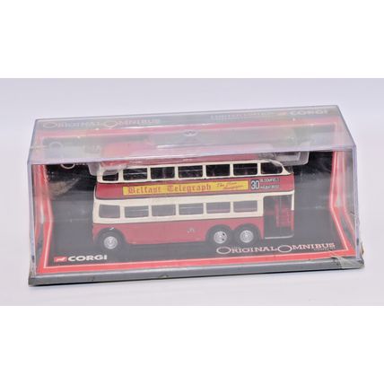 Corgi Original Omnibus 43702 BUT9641T Trolleybus Belfast Corporation FREE P&P