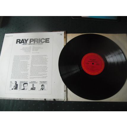 RAY PRICE LP - I WON'T MENTION IT AGAIN