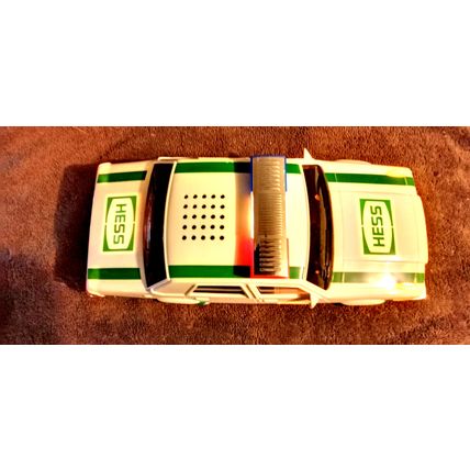 Hess Patrol Car 1993 Flashing Lights Dual Sound Siren W/Box 10 1/2" Long Working
