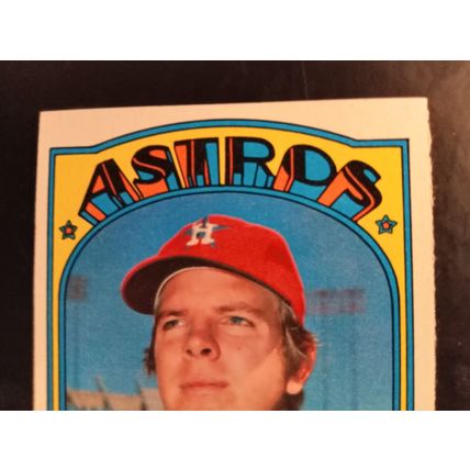 Topps 1972 #155 Larry Dierker Huston Astros Pitcher 6.0 Excellent/Mint Condition